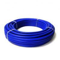 ГФ Гофротруба с покрытием из нержавеющей стали GOFRAFLEX Ду20П (30 м) под фитинги