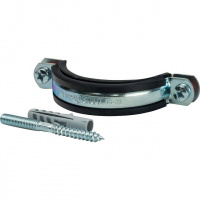 Хомут крепежный со шпилькой М8*80 STOUT Ду65 (75-80) - 21/2"