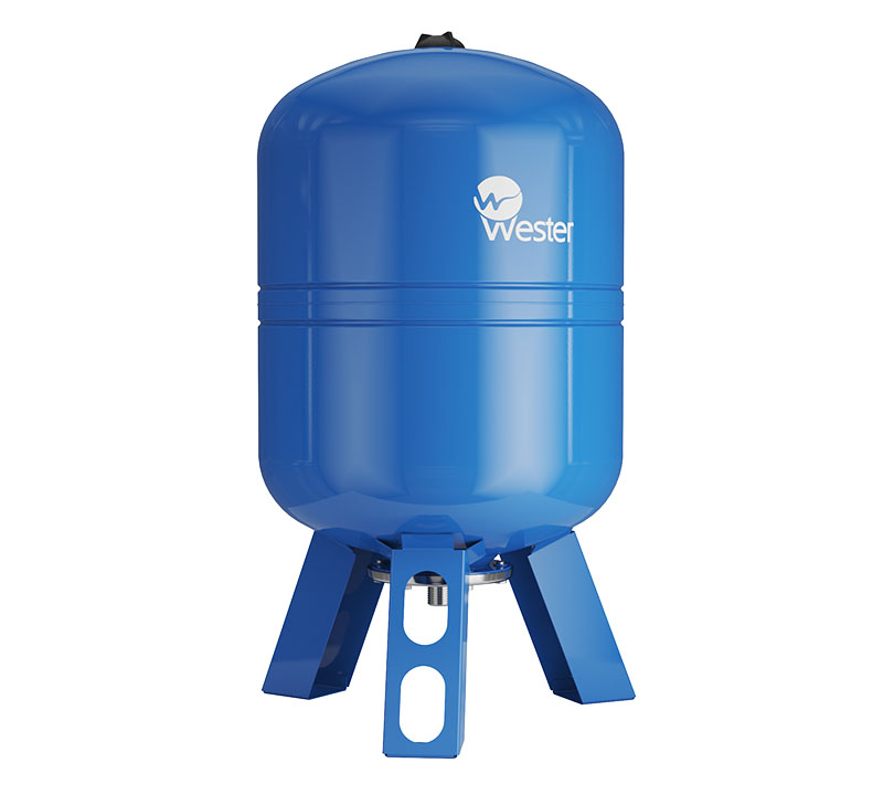 Гидроаккумулятор WESTER Premium WAV 50л 10 бар (к/ф из нерж.) (WAV50P)