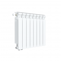 Радиатор биметаллический RIFAR MONOLIT 500х8 секций, нижнее ЛЕВОЕ подключение (MVL)