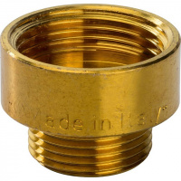 Муфта переходная резьбовая латунная STOUT без покрытия 11/4"x1" ВН