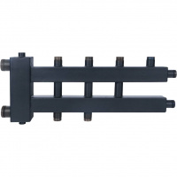 Коллектор ROMMER на 2+1+1 контура с гидроразделителем (дублер компакт)