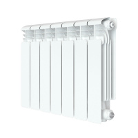 Радиатор алюминиевый RIFAR ALUM 500x7 секций, нижнее правое подключение (VR)