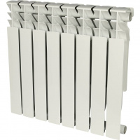 Радиатор алюминиевый ROMMER PLUS 500x8 секций (89565)