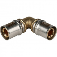 МП Угол равнопроходный пресс для металлопласта STOUT Ø20х90°