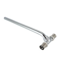 МП Трубка Т-образная пресс для радиатора VALTEC Ø20х15х16 L=700 мм правый, металлопластик