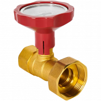 Кран шаровой латунный ВР 1 " с накидной гайкой для подключения насоса ВР 1 1