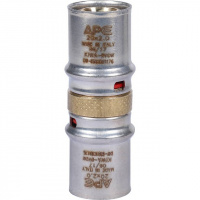 МП Муфта соединительная пресс для металлопласта STOUT Ø20