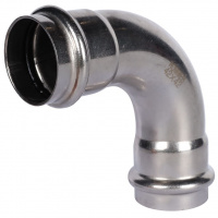 Угольник 90° ВПр-ВПр, 42, из нержавеющей стали прессовой ROMMER