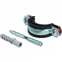 Хомут крепежный со шпилькой М8*80 STOUT Ду32 (40-45) - 11/4"