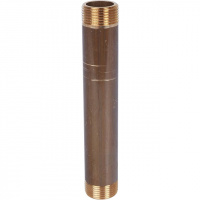 Бочонок резьбовой латунный STOUT без покрытия 3/4"x150мм