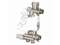 НСУ Насосно-смесительный узел теплого пола WESTER без насоса 1", 130/180мм