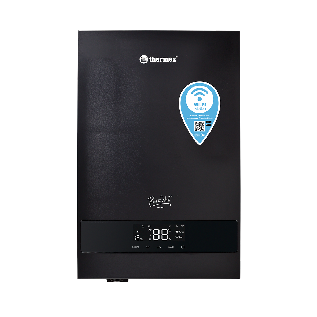 Котел электрический THERMEX BOSS 12 Wi-Fi (Black) (ЭдЭБ04884)