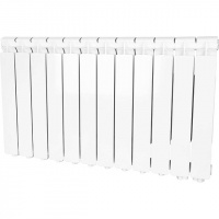 Радиатор алюминиевый STOUT BRAVO 500х12 секций, нижнее правое подключение