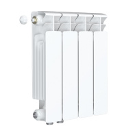 Радиатор биметаллический RIFAR BASE 350х4 секции, нижнее левое подключение (BVL)