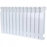 Радиатор биметаллический STOUT SPACE 500х12 секций, нижнее правое подключение