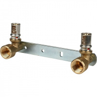 МП Настенный комплект для смесителя пресс для металлопласта STOUT Ø16х1/2"