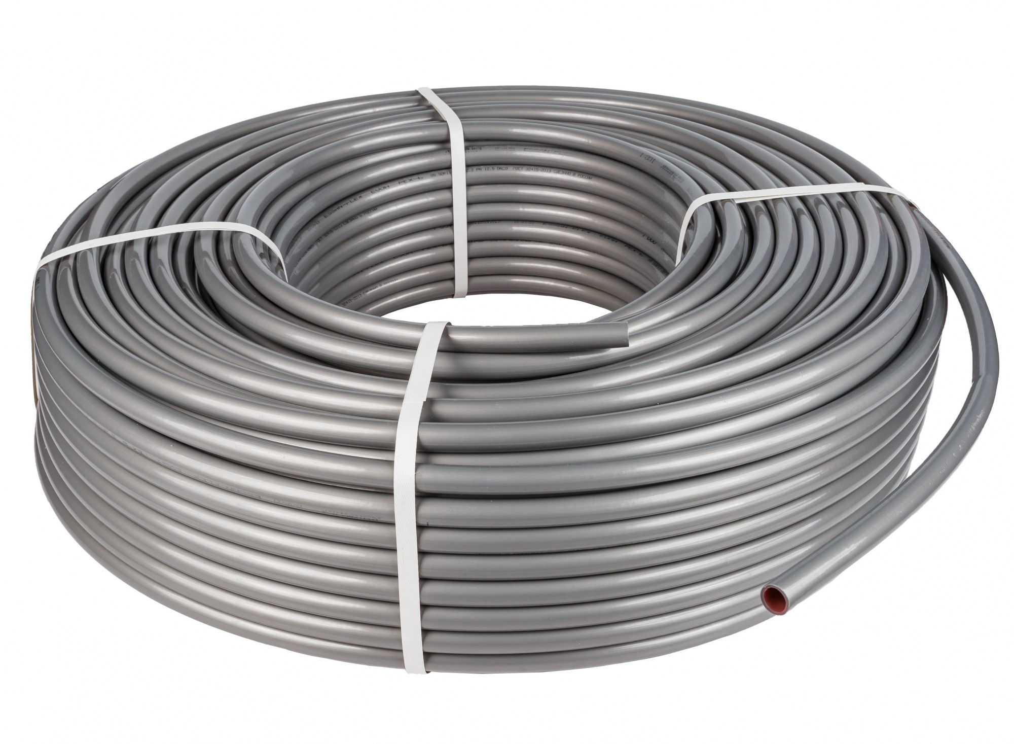 Труба из сшитого полиэтилена ESSAN FLEX EVOH PEX-b Ø16х2.2, ГОСТ32415-2013 (серая)