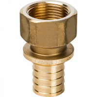 СА Муфта резьбовая аксиальная для сшитого полиэтилена STOUT Ø32х1" В