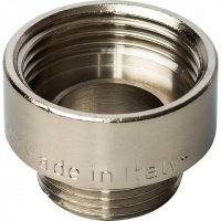 Муфта переходная резьбовая латунная STOUT никель 1"X3/4" ВН