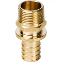 СА Муфта резьбовая аксиальная для сшитого полиэтилена STOUT Ø25х3/4" Н