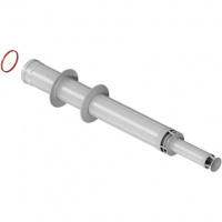 Труба с наконечником АНТИЛЁД Ø60/100 (900мм) рабочая 750мм ROMMER