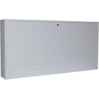 Шкаф распределительный для коллектора STOUT ШРНУ-180-7 наружный 19-20 выход. (651х180х1300)