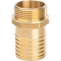 Штуцер резьбовой латунный STOUT без покрытия 11/4"x35мм Н