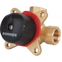 Клапан трехходовой смесительный ROMMER 1/2" KVs 2,5