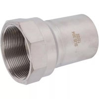 Вставка переходная НПр-ВР, 54х2, из нержавеющей стали прессовой ROMMER