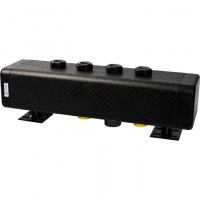 Коллектор распределительный стальной STOUT 2 отопительных контура, в теплоизоляции DN32