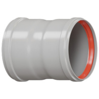 Адаптер соединительный Ø80 М/М ROMMER