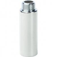Удлинитель резьбовой латунный STOUT хром 1/2"x70мм ВН