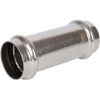 Муфта надвижная ВПр, 42, из нержавеющей стали прессовой ROMMER