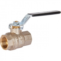 Кран шаровой STOUT рукоятка 1/2" ВВ, полнопроходной