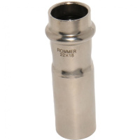 Муфта переходная ВПр-НПр, 22х18, из нержавеющей стали прессовой ROMMER