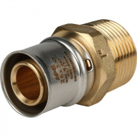 МП Муфта резьбовая пресс для металлопласта STOUT Ø26х1" Н