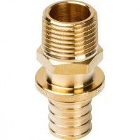 СА Муфта резьбовая аксиальная для сшитого полиэтилена STOUT Ø20х1/2" Н