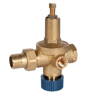 Клапан подпиточный автоматический STOUT 1/2 ВН/НР с выходом под манометр 0525.115