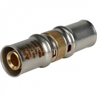 МП Муфта соединительная пресс для металлопласта STOUT Ø16