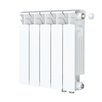 Радиатор биметаллический RIFAR BASE 350х5 секций, нижнее правое подключение (BVR)