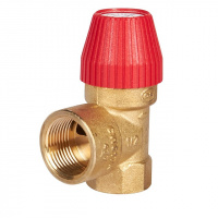 Клапан предохранительный для отопления STOUT 1/2"x3/4" (2,5 бар) (477.127)