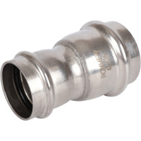 Муфта переходная ВПр, 42х35, из нержавеющей стали прессовой ROMMER