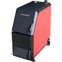 Котел твердотопливный ROMMER 16 кВт с возможностью установки ТЭНа, терморегулятора/т