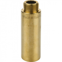 Удлинитель резьбовой латунный STOUT без покрытия 1/2"x70мм ВН