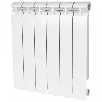 Радиатор алюминиевый STOUT ALPHA 500х6 секций