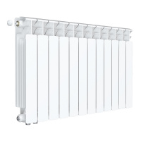 Радиатор биметаллический RIFAR BASE 500х12 секций, нижнее левое подключение (BVL)