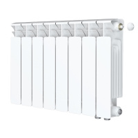 Радиатор биметаллический RIFAR BASE 350х8 секций, нижнее правое подключение (BVR)