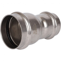 Муфта переходная ВПр, 54х42, из нержавеющей стали прессовой ROMMER