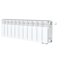 Радиатор биметаллический RIFAR BASE 200х11 секций, нижнее правое подключение (BVR)